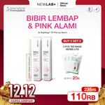 NEWLAB Brightlogy Pink Lip Serum | Lip Care untuk Bibir Gelap | Serum Bibir Mencerahkan | Pelembap Bibir 4ml