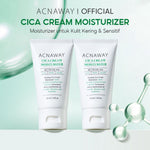 ACNAWAY Cica Cream Moisturizer – Pelembab Wajah untuk Kulit Berjerawat, Sensitif & Acne Prone | Melembapkan, Menenangkan, Mengatasi Jerawat Perawatan Kulit  Cepat Menyerap Moisturizer Cream Skin Barrier Moisture Krim Siang Centella + Mugwort + Panthenol
