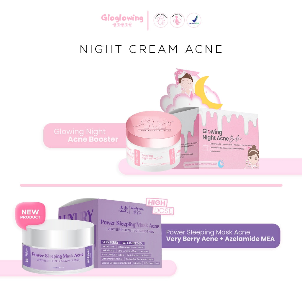 GLOGLOWING Glowing Night Acne Booster 10g