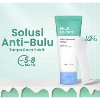 * STAR * Milk Recipe Hair Removal Cream  - 70 GR 9 (PUTIH HIJAU)