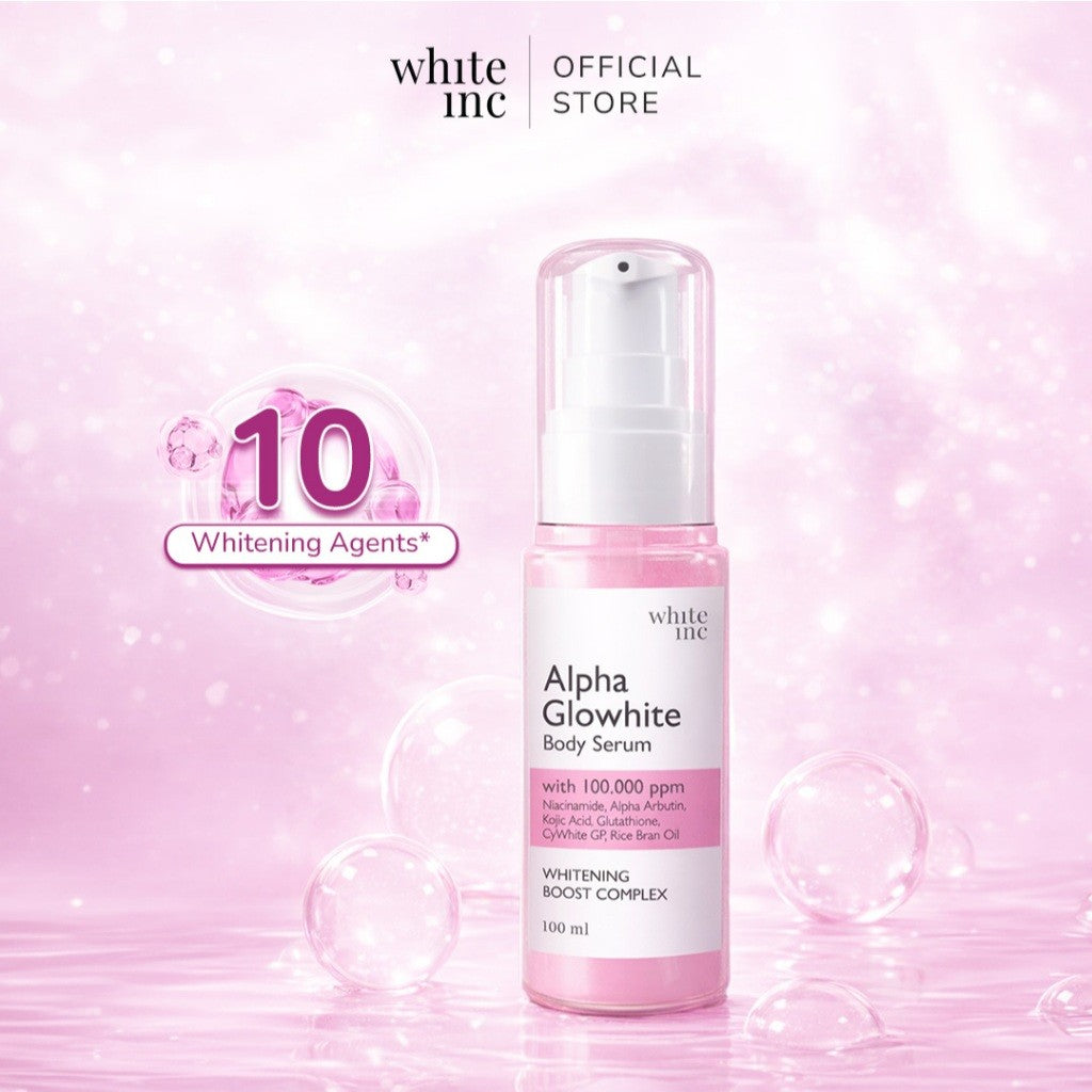 [100ml] WHITE INC Alpha Glowhite Body Serum | Kulit Cerah Halus dan Lembut