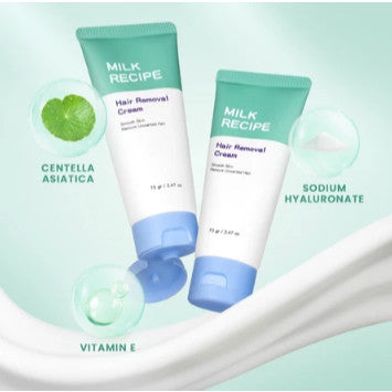 * STAR * Milk Recipe Hair Removal Cream  - 70 GR 9 (PUTIH HIJAU)