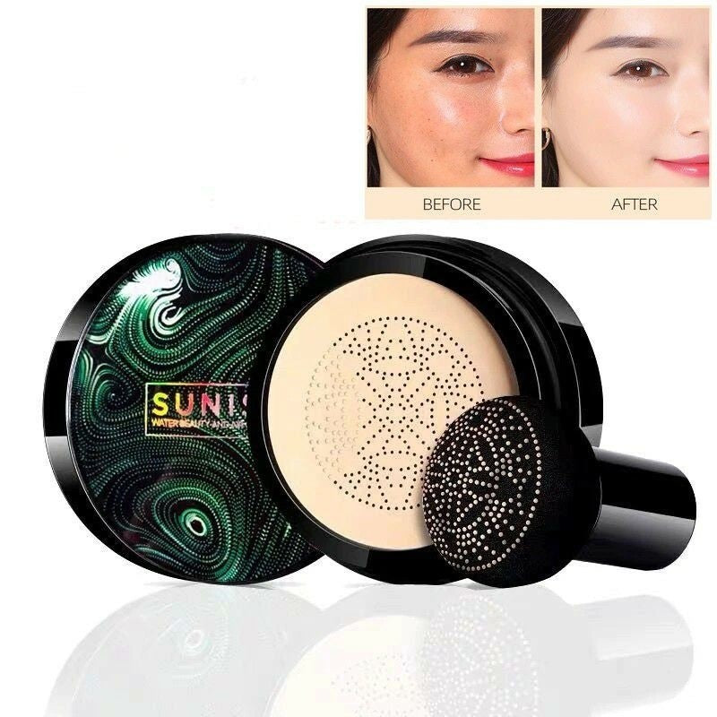 (ORI BPOM) SUNISA Air Cushion Foundation BB Cream Tahan Lama Full Coverage Waterproof 20ml