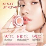Glowsicha - Pink Plump Treatment Lip Serum Pelembab Bibir Serum Bibir Pink Berkilau alami Tahan Lama Melembabkan Pencerah Bibir Pink Merona Lembut