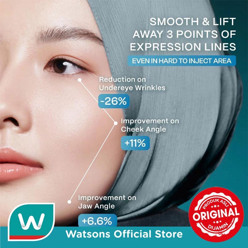 Wardah Exosome + PDRN Lift Regenerating Serum 30ml - Serum Wajah - Glass Skin, Serum Mencerahkan Wajah, Clinic Treatment Serum dengan Salmon DNA - Hifu Result - Glowing