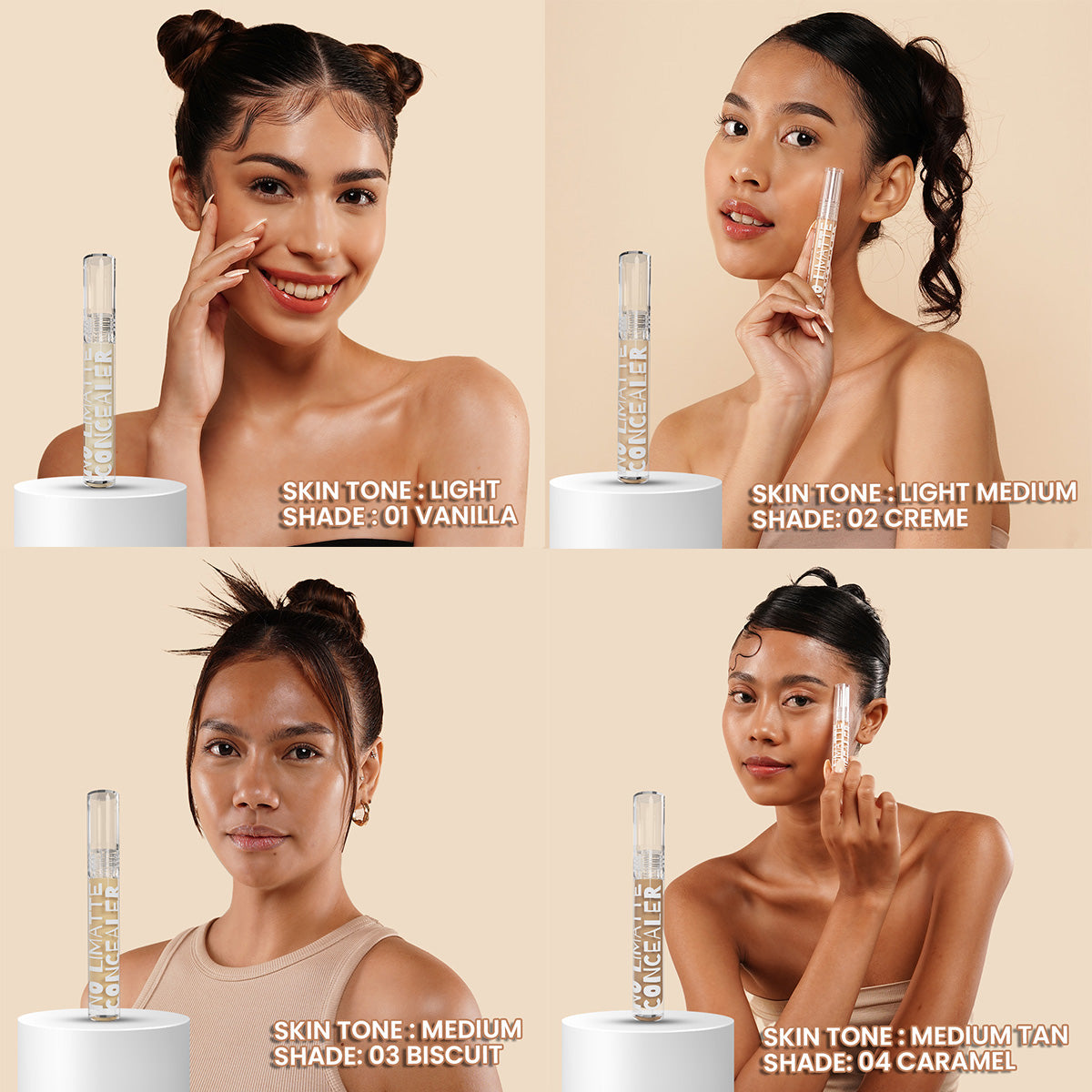 Madame Gie No Limatte Concealer - High Coverage MakeUp Concealer