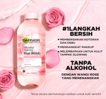 GARNIER Micellar Water Rose Skincare 400ml Skincare Cleansing - Pembersih Wajah & Make up Waterproof Air Mawar Cocok untuk semua jenis kulit Micellar Cleansing Water