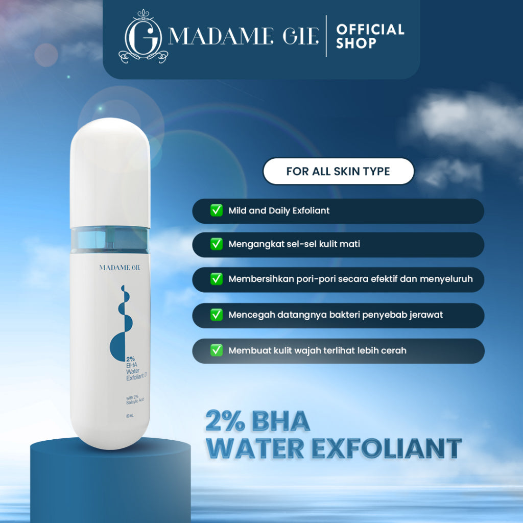[FS 11K] Madame Gie 2% BHA Water Exfoliant - Skincare Pembersih Wajah