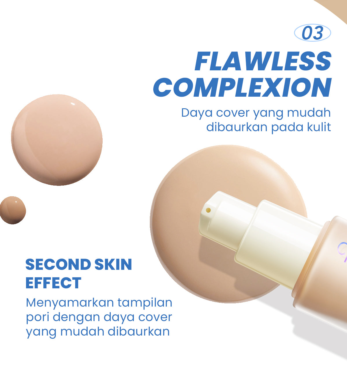 YOU Cloud Touch Skin Tint For ALL Skin Perfect Coverage Liquid Foundation Serum Tint 24h Matte Oil Control SPF 25