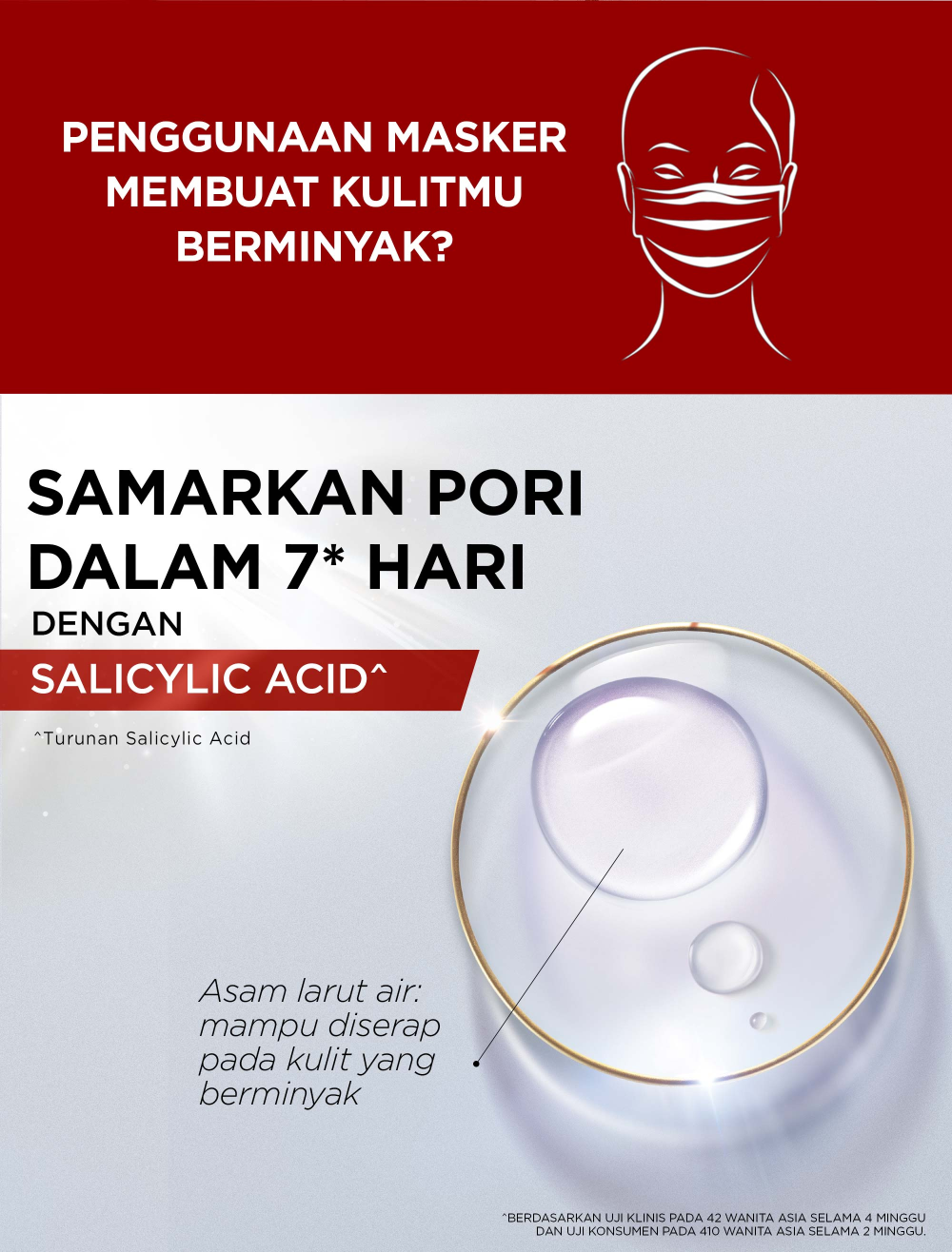 L'Oreal Paris Revitalift Crystal Micro-Essence Serum Water Skincare 130ML - Mencerahkan da Mengencangkan Kulit  Kulit kusam, Garis halus, Kerutan wajah, skin barrier   Anti aging skincare, brightening serum, anti aging serum