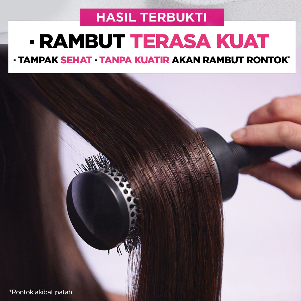 L'Oreal Paris Fall Resist 3x Anti-Hairfall Shampoo Scalp Hair Care - dengan Arginine Protein - Rambut Rontok Berkurang hingga 5X 400ml Rambut Rontok dan Rapuh Hairfall Hair loss Shampoo Sampo