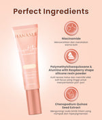 Hanasui Perfect Stay Foundation - Foundation Natural Matte Finish Menyamarkan Pori Pori Oil Control Tahan Lama