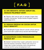 GARNIER Men Turbo Bright 5x Vitamin C Super Serum Gel - 30ml Serum Mencerahkan Wajah Anti Kusam 5x Lebih Cepat