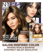 L'Oreal Paris Excellence Fashion Ultra Light Advance Ultra Care (Cat / Pewarna Rambut Permanen) - EXCELLENCE FASHION 6.31