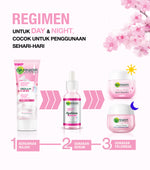Garnier Sakura Glow Hyaluron 30x Booster Serum Skin Care 15ml (untuk Kulit Glowing dalam 7 Hari)