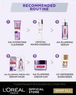 L'Oreal Paris Revitalift Hyaluronic Acid Plumping Moisturizer Day Cream Skin Care 50 ml & 15ml Kulit kering, Garis halus, Kerutan wajah, skin barrier   Anti aging skincare, Anti aging cream