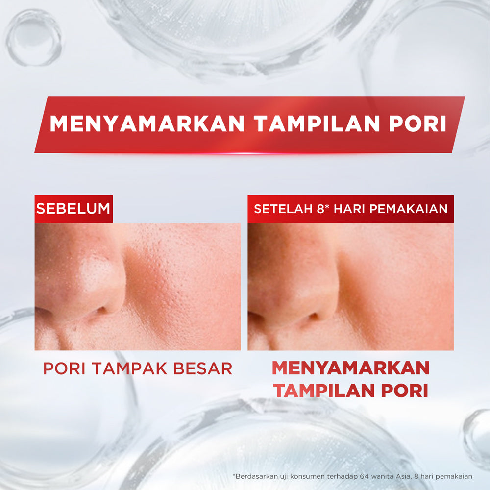 L'Oreal Paris Revitalift Crystal Purifying Micellar Water Skin Care - 95/400ml (Membersihkan Sampai Ke Pori, Menghapus Makeup & Menenangkan Kulit)