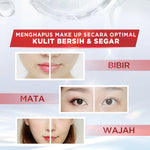 L'Oreal Paris Revitalift Crystal Purifying Micellar Water Skin Care - 95/400ml (Membersihkan Sampai Ke Pori, Menghapus Makeup & Menenangkan Kulit)