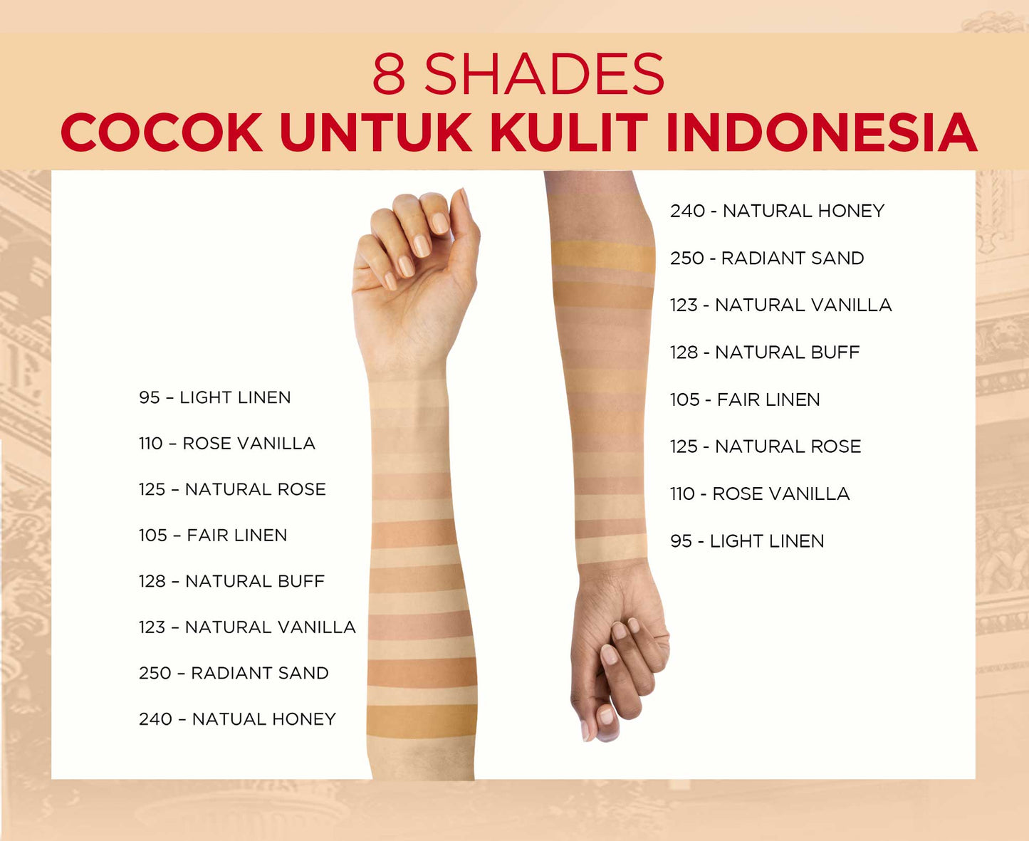 L’Oreal Paris Infallible Oil Killer High Coverage Powder Foundation Make Up - 6gr (Natural Matte & 24 Jam Oil Control)