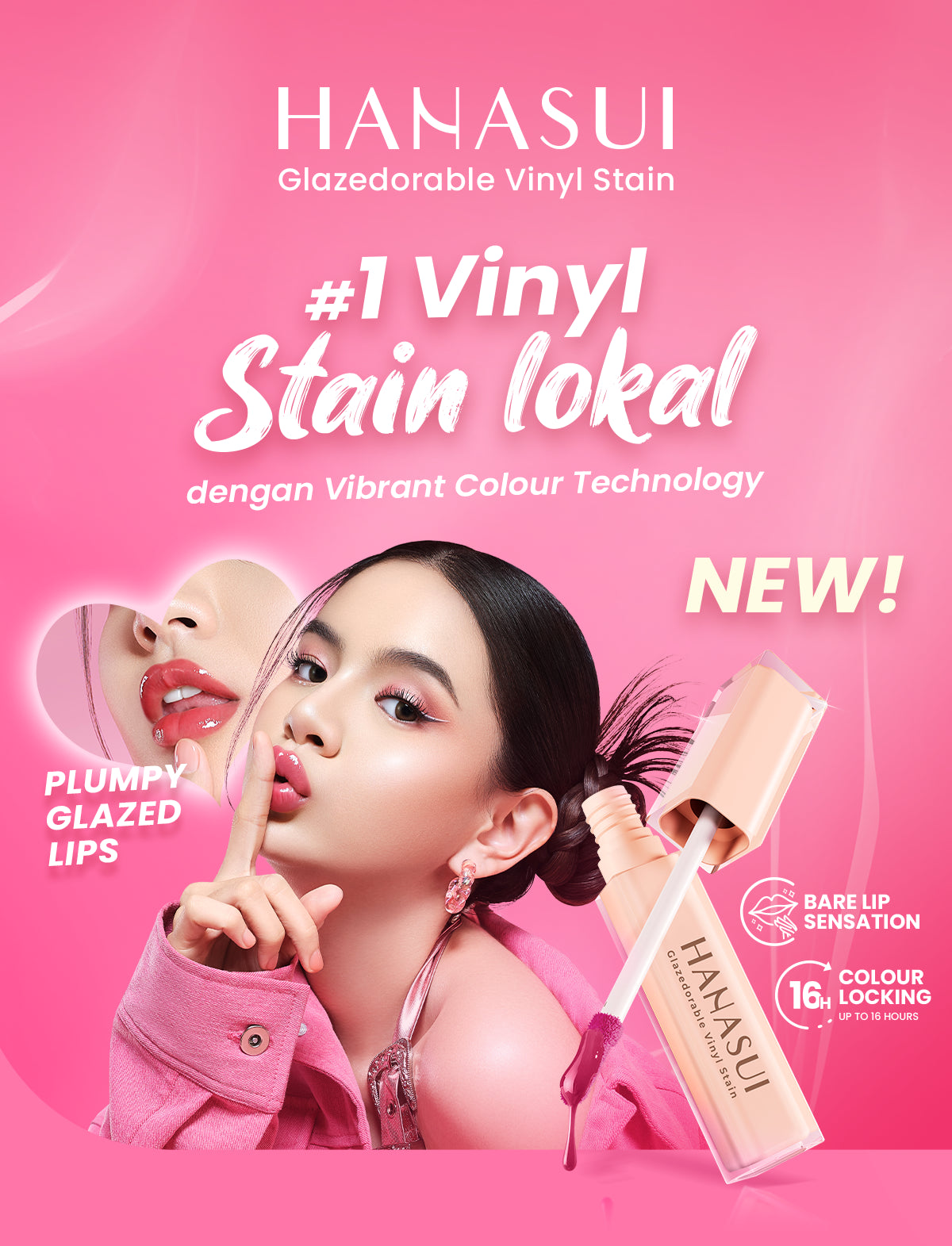 Hanasui Glazedorable Vinyl Stain Special Bundling