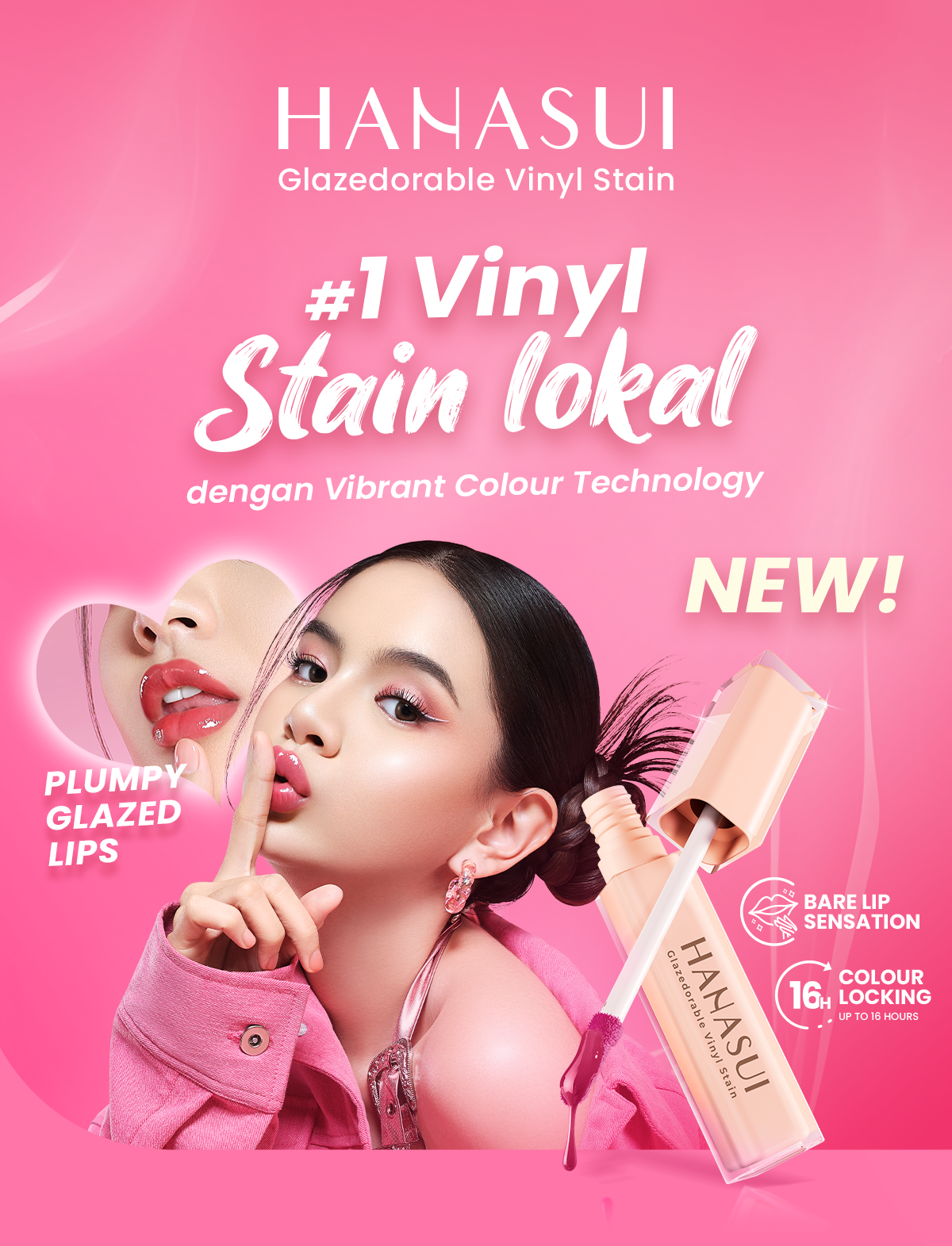 Hanasui Glazedorable Vinyl Stain Special Bundling
