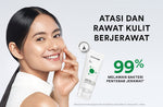 Whitelab Acne Care Facial Wash - Sabun Cuci Muka Untuk Kulit Jerawat Kontrol Minyak Berlebih Anti Bakteri dengan Mugwort, Tea Tree & BHA [BPOM]