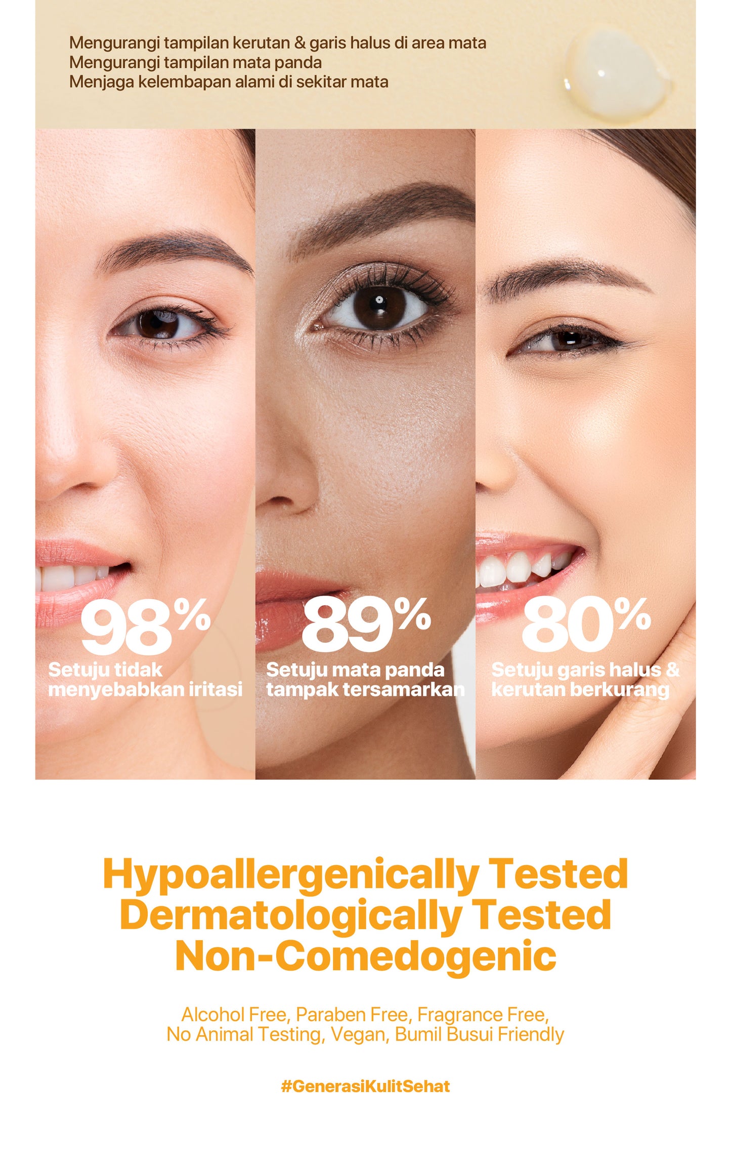 EYE SERUM - NPURE Eye Serum / Marigold / Eyemazing Power Serum Concentrate/ Krim Mata / Anti Mata Hitam Panda / Kantong Mata