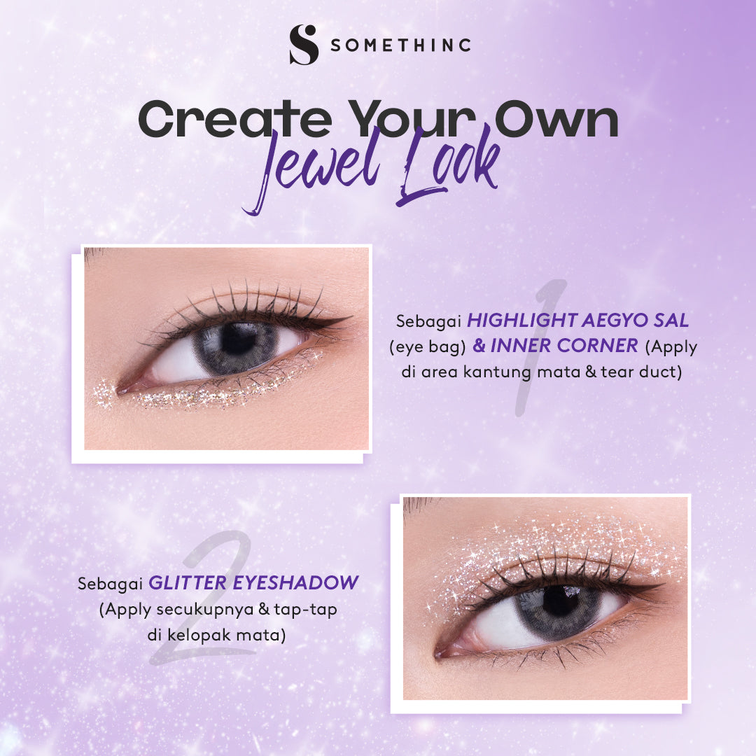 SOMETHINC Jewel Glitter Liquid Eyeliner