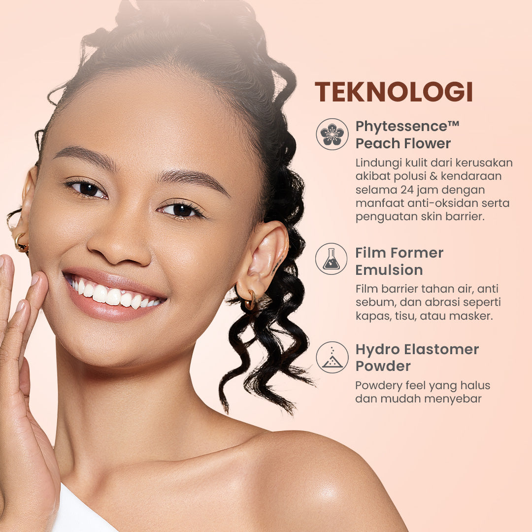Hanasui Fix & Glow Setting Spray - Setting Spray Glowy Finish Make Up Menghidrasi Kulit MaskProof Tahan Lama