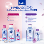 NIVEA Micellar Water MicellAir Oil & Acne Care 400ml - Pembersih make up aman untuk kulit berminyak jerawat sensitif oily acne prone skin penghapus riasan wajah double cleansing tanpa alkohol - Magnolia Bark Extract, 0% Alcohol