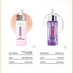 L'Oreal Paris Glycolic Bright 8% [MELASYL + GLYCOLIC + NIACINAMIDE] ANTI-DARK SPOT BRIGHTENING SERUM (Mencerahkan kulit & Menyamarkan Noda hitam bahkan bekas jerawat sekalipun)  Kulit Kusam, Noda Hitam, Bekas Jerawat, Eksfoliasi  Brightening serum