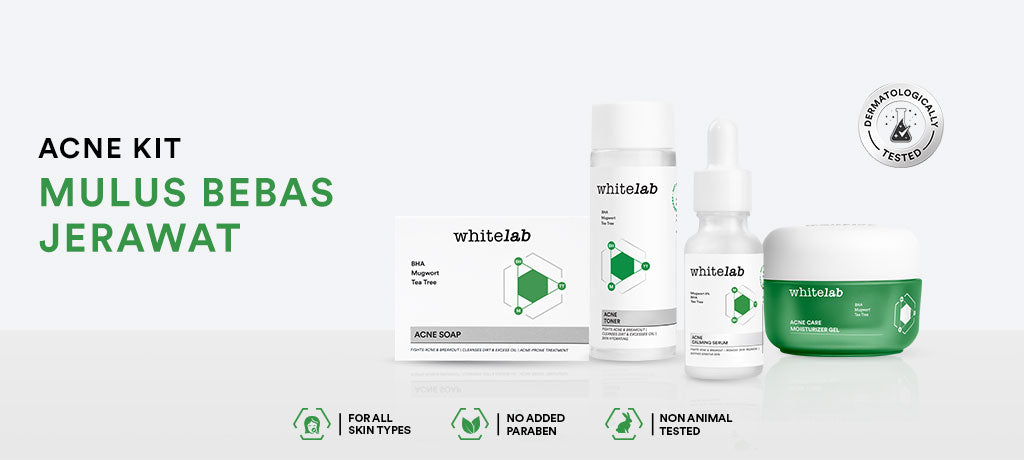 Whitelab Best-Selling Packages - Paket Wajah Brightening, Acne, Hydrating, Anti Aging