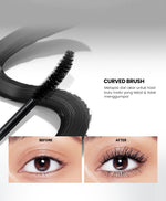 YOU Lashboom Ultra Volume Mascara Maskara Waterproof Tahan 24 Jam Lash Lift Kosmetik Mata
