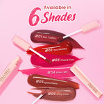 Hanasui Glazedorable Vinyl Stain - Plumpy Glazed Lips Vibrant Colour Technology Hydrating Moisturizing Melembabkan Tahan Lama