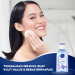 NIVEA Micellar Water MicellAir Oil & Acne Care 400ml - Pembersih make up aman untuk kulit berminyak jerawat sensitif oily acne prone skin penghapus riasan wajah double cleansing tanpa alkohol - Magnolia Bark Extract, 0% Alcohol