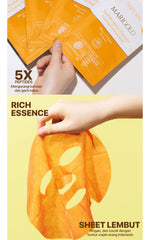 NPURE Sheet Mask Marigold / Youth Revolution / Masker Awet Muda Natural