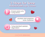 Hanasui Mattedorable Lip Cream - Velvet Matte Finish Melembabkan Ringan Tahan Lama Pigmented Olive Oil Vitamin E