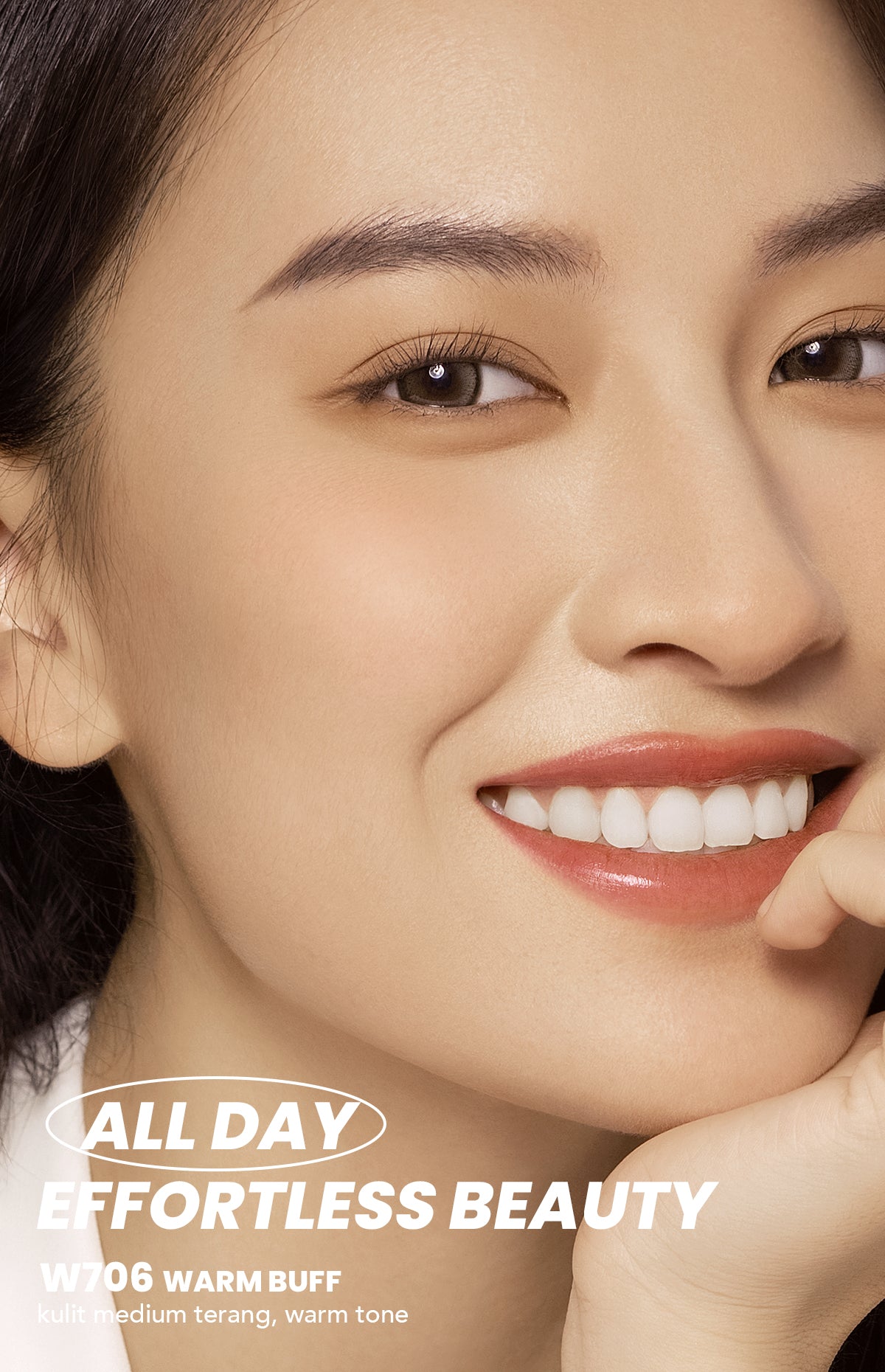 YOU Cloud Touch Dreamy-fit Lasting Mesh Cushion Cushion Foundation Natural Matte Finish Tahan Lama 24 Bedak Wajah SPF Kosmetik