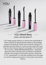 YOU Lashboom Ultra Volume Mascara Maskara Waterproof Tahan 24 Jam Lash Lift Kosmetik Mata