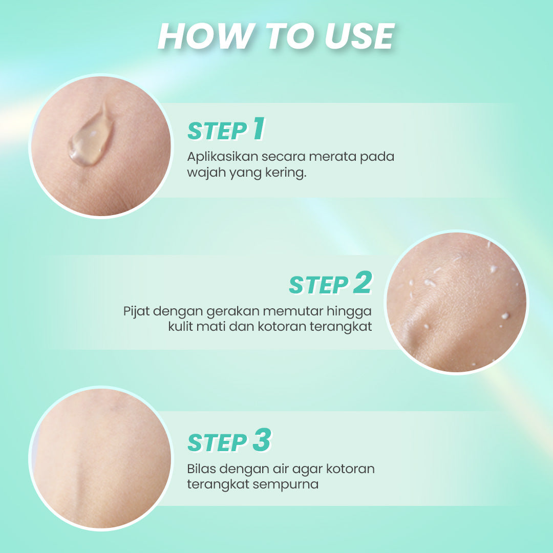 Hanasui Ceramide Probiotics Peeling Gel - Eksfoliasi Gel Wajah Perbaiki Skin Barrier Mencerahkan dan Angkat Sel Kulit Mati Komedo