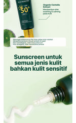 2PCS TWIN PACK SUNSCREEN - NPURE  Cica Beat The Sun Matte / SUNSCREEN HYPOALLERGENIC Acid Extract Beruntusan Hydrating Mencerahkan Wajah
