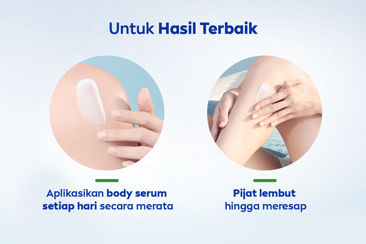 NIVEA Body Serum Extra Bright 10 Super Vitamins Youth Protect SPF15 180ml - Hand body serum lotion moisturizer mencerahkan kulit mengencangkan kulit kendur kencang melembabkan kering anti aging penuaan dini - 150x Vitamin C, Collagen, antioksidan