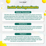 THE FACE Temulawak Facial Wash with Glutathione 125ml - Sabun Cuci Muka / Pembersih Muka