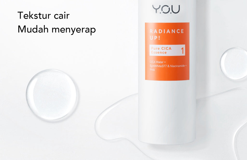 YOU Symwhite 377 Radiance Up Brightening and Exfoliating Essence with Centella + Niacinamide + PHA Atasi Bekas Jerawat and Dark Spot