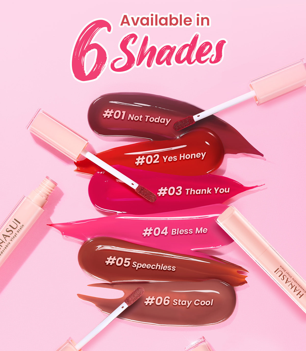 Hanasui Glazedorable Vinyl Stain Special Bundling