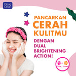 Clean & Clear Natural Bright Face Wash Sabun Cuci Muka Pembersih Pencerah Wajah 100ml