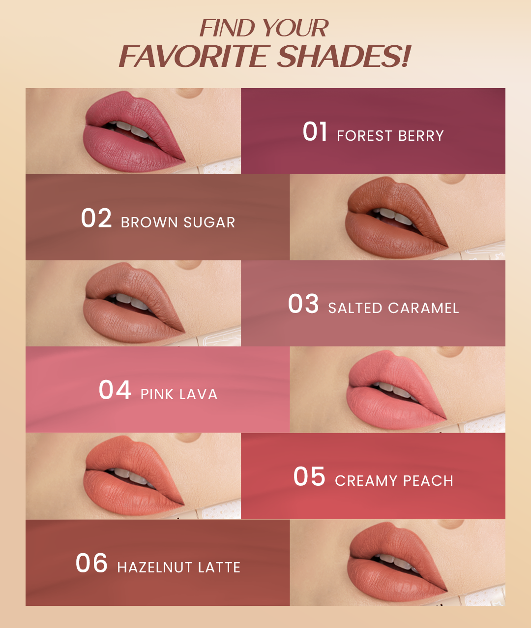 Hanasui Mattedorable Lip Cream Boba - Velvet Matte Finish Pigmented Long Lasting Double Moisturizing