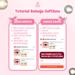 PINKRABBIT SOFTLENS SUPER COMFY GRACEFUL BROWN - Normal, Minus 0.5 S/D 10.00 (1PCS/Sebelah) / Softlens / Soft Lens / Lensa Kontak / Soflen / Softlens normal minus / Lensa mata / Softlense #softlensnyaman #softlensnyamanbikincantik