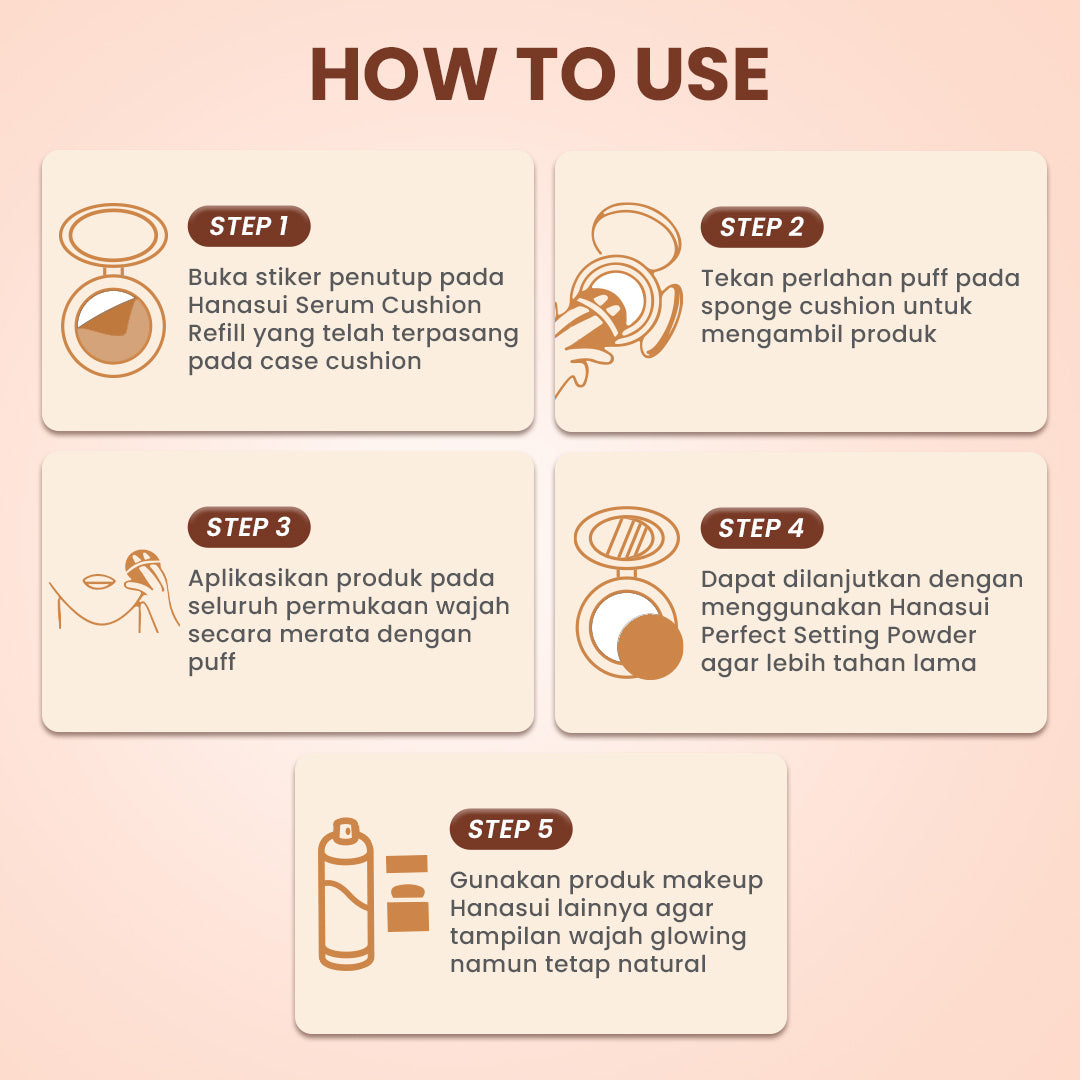 Hanasui Serum Cushion Refill