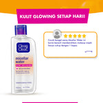 Clean & Clear Micellar Water Pembersih Wajah Penghapus Make Up 100ml